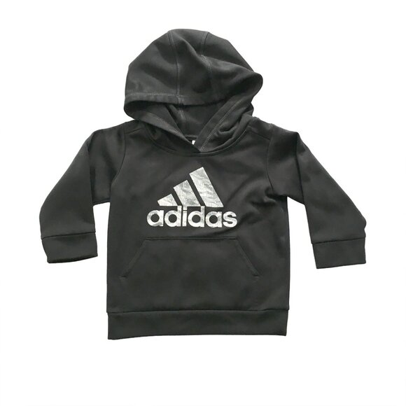 Adidas Boy's Black Sweatshirt Size 12 Months - Picture 3 of 8